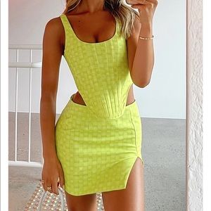 White fox boutique two piece set